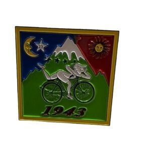 Albert Hoffman Bicycle Day enamel pin